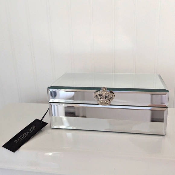 Rachel Zoe Glam Beveled Mirror Jewelry Box - Picture 12 of 12